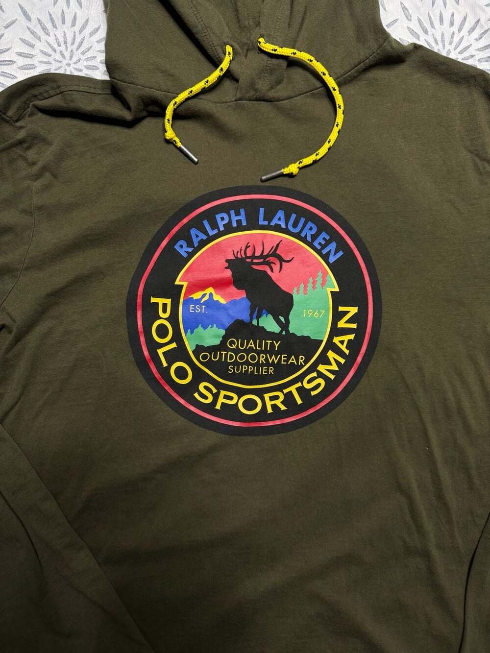 Polo Ralph Lauren Polo Country Sportsman Hoodie Shirt Men’s Medium